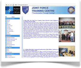 Informacja na stronie JFTC o wizycie w Centrum Szkolenia w Bydgoszczy